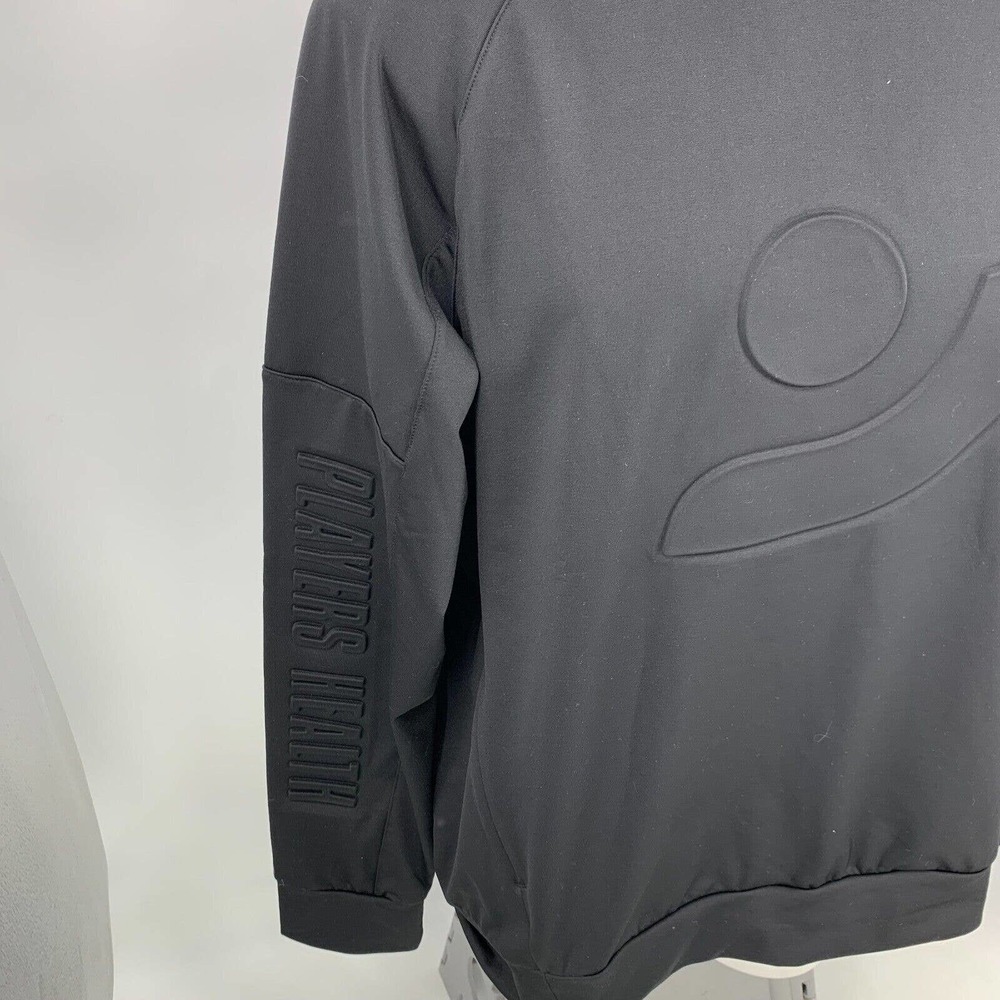 URL X Players Health Crossover Crewneck XL Men Black Pullover NEW A72 - Picture 9 of 10